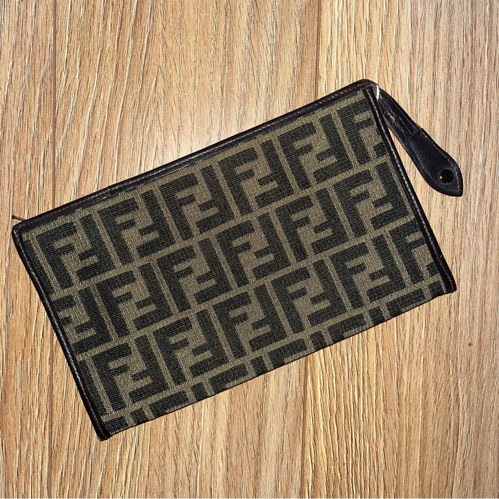 Vintage Fendi Clutch/Make Up Bag